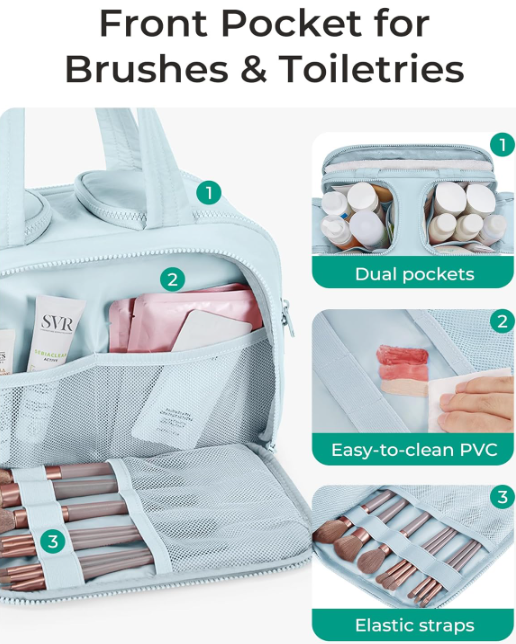 🔥Buy 1, Get 1 Free💥BAGSMART Travel Toiletry Bag