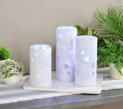 Set of 3 Celebration Hurricanes by Valerie