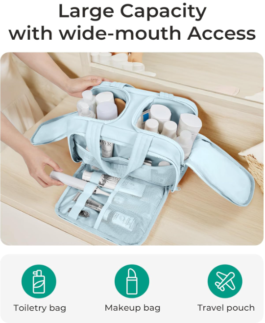 🔥Buy 1, Get 1 Free💥BAGSMART Travel Toiletry Bag