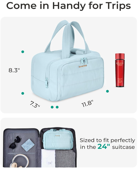 🔥Buy 1, Get 1 Free💥BAGSMART Travel Toiletry Bag