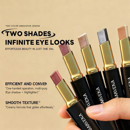 Matte Two Color Eyeshadow Stick Set