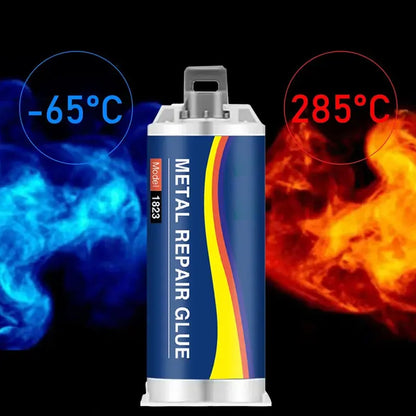 🔥 High Temp Metal Repair Glue - Iron-Like Strength