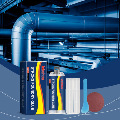 🔥 High Temp Metal Repair Glue - Iron-Like Strength