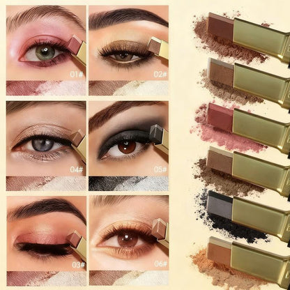 Matte Two Color Eyeshadow Stick Set